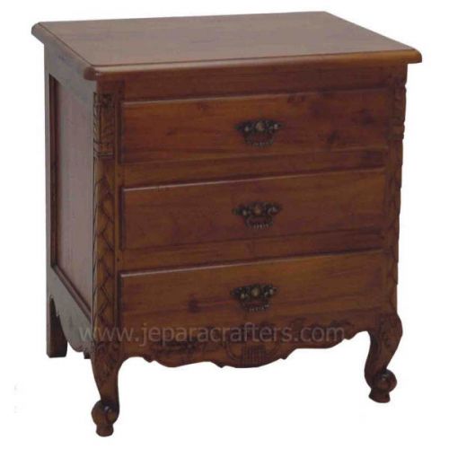Mahogany Bedside Cabinet MHBS003